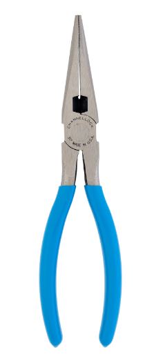 PLIERS LONG NOSE W/CUTTER 8